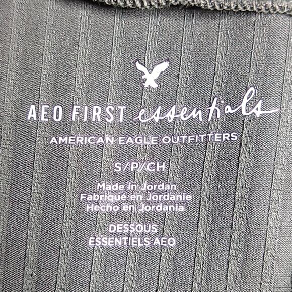 AEO First Essentials Cropped Ribbed Tank Sm - Picture 5 of 7